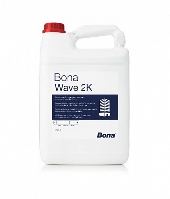 Лак Bona Wave 2K двухкомпонентный полуматовый